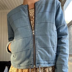 Dr. Denim denim bomber jacket